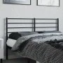 Kopfteil aus schwarzem Metall, 160 cm von vidaXL, Kopf- und Fußteile - Ref: Foro24-352354, Preis: 29,67 €, Rabatt: %