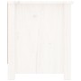 Mueble zapatero de madera maciza de pino blanco 110x38x45,5 cm en Zapateros y organizadores de calzado | Comprar online en Foru.