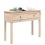 Mesa consola madera maciza de pino 100x35x75 cm en Mesas auxiliares | Comprar online en Foru.es