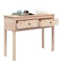 Mesa consola madera maciza de pino 100x35x75 cm en Mesas auxiliares | Comprar online en Foru.es