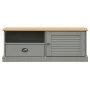 Mueble para TV VIGO madera maciza de pino gris 106x40x40 cm de vidaXL, Muebles TV - Ref: Foro24-353177, Precio: 80,91 €, Desc...