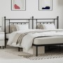 Cabecero de metal negro 193 cm de vidaXL, Cabeceros y pies de cama - Ref: Foro24-353574, Precio: 47,82 €, Descuento: %