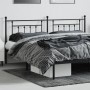 Cabecero de metal negro 193 cm de vidaXL, Cabeceros y pies de cama - Ref: Foro24-353574, Precio: 47,82 €, Descuento: %