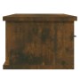 Armario pared madera contrachapada roble ahumado 88x26x18,5 cm en Estanterías | Comprar online en Foru.es