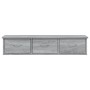 Armario de pared madera de ingeniería gris Sonoma 88x26x18,5 cm en Estanterías | Comprar online en Foru.es