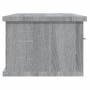 Armario de pared madera de ingeniería gris Sonoma 88x26x18,5 cm en Estanterías | Comprar online en Foru.es