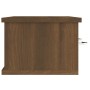 Armario de pared madera contrachapada roble marrón 88x26x18,5cm en Estanterías | Comprar online en Foru.es