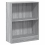Estantería madera de ingeniería gris Sonoma 60x24x76 cm en Librerías y estanterías | Comprar online en Foru.es