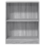 Estantería madera de ingeniería gris Sonoma 60x24x76 cm en Librerías y estanterías | Comprar online en Foru.es