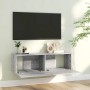 Mueble para TV madera contrachapada gris Sonoma 100x30x30 cm en Muebles TV | Comprar online en Foru.es