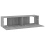 Mueble pared TV madera contrachapada gris Sonoma 120x30x30 cm en Muebles TV | Comprar online en Foru.es