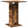 Mesa de bistró madera contrachapada roble ahumado 60x60x75 cm en Mesas de comedor | Comprar online en Foru.es