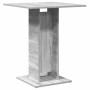 Mesa de bistró madera contrachapada gris Sonoma 60x60x75 cm en Mesas de comedor | Comprar online en Foru.es