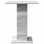 Mesa de bistró madera contrachapada gris Sonoma 60x60x75 cm en Mesas de comedor | Comprar online en Foru.es