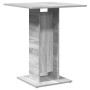 Mesa de bistró madera contrachapada gris Sonoma 60x60x75 cm en Mesas de comedor | Comprar online en Foru.es