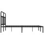 Estructura de cama con cabecero metal negro 135x190 cm de vidaXL, Camas y somieres - Ref: Foro24-352577, Precio: 111,63 €, De...