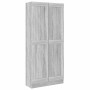 Estantería madera contrachapada gris Sonoma 82,5x30,5x185,5 cm en Librerías y estanterías | Comprar online en Foru.es