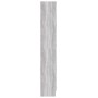 Estantería madera contrachapada gris Sonoma 82,5x30,5x185,5 cm en Librerías y estanterías | Comprar online en Foru.es