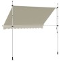 Toldo retráctil de operación manual 300 cm crema en Toldos | Comprar online en Foru.es