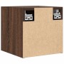 Mueble para TV de pared roble marrón 30,5x30x30 cm en Muebles TV | Comprar online en Foru.es