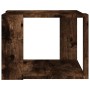 Mesa de centro madera contrachapada roble ahumado 40x40x30 cm en Mesas de centro | Comprar online en Foru.es
