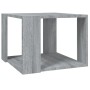 Mesa de centro madera contrachapada gris Sonoma 40x40x30 cm en Mesas de centro | Comprar online en Foru.es