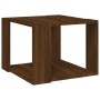 Mesa de centro madera contrachapada roble marrón 40x40x30 cm en Mesas de centro | Comprar online en Foru.es