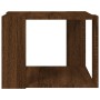 Mesa de centro madera contrachapada roble marrón 40x40x30 cm en Mesas de centro | Comprar online en Foru.es