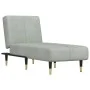 Sofá diván de terciopelo gris claro de vidaXL, Divanes - Ref: Foro24-352793, Precio: 170,34 €, Descuento: %