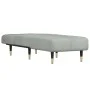 Sofá diván de terciopelo gris claro de vidaXL, Divanes - Ref: Foro24-352793, Precio: 170,34 €, Descuento: %