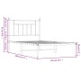 Estructura de cama con cabecero metal negro 100x190 cm de vidaXL, Camas y somieres - Ref: Foro24-353531, Precio: 81,71 €, Des...
