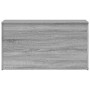 Baúl de almacenaje madera contrachapada gris Sonoma 84x42x46 cm en Baúles de almacenamiento | Comprar online en Foru.es