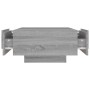 Mesa de centro madera contrachapada gris Sonoma 90x60x31 cm en Mesas de centro | Comprar online en Foru.es