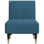 Diwansofa aus blauem Samt von vidaXL, Tagesbetten - Ref: Foro24-352801, Preis: 157,70 €, Rabatt: %