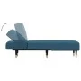 Sofá diván de terciopelo azul de vidaXL, Divanes - Ref: Foro24-352801, Precio: 157,70 €, Descuento: %