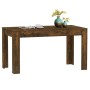Mesa comedor madera contrachapada roble ahumado 140x74,5x76 cm en Mesas de comedor | Comprar online en Foru.es