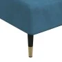 Sofá diván de terciopelo azul de vidaXL, Divanes - Ref: Foro24-352801, Precio: 157,70 €, Descuento: %