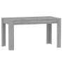 Mesa de comedor madera contrachapada gris Sonoma 140x74,5x76 cm en Mesas de comedor | Comprar online en Foru.es