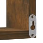 Estanterías de esquina de pared 2 uds roble ahumado 40x40x50 cm en Estanterías | Comprar online en Foru.es