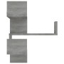 Estanterías de esquina de pared 2 uds gris Sonoma 40x40x50 cm en Estanterías | Comprar online en Foru.es