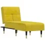 Sofá diván de terciopelo amarillo de vidaXL, Divanes - Ref: Foro24-352812, Precio: 168,83 €, Descuento: %