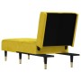 Sofá diván de terciopelo amarillo de vidaXL, Divanes - Ref: Foro24-352812, Precio: 165,15 €, Descuento: %