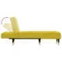 Sofá diván de terciopelo amarillo de vidaXL, Divanes - Ref: Foro24-352812, Precio: 168,83 €, Descuento: %