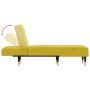 Sofá diván de terciopelo amarillo de vidaXL, Divanes - Ref: Foro24-352812, Precio: 165,15 €, Descuento: %