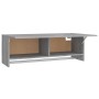 Armario madera contrachapada gris Sonoma 100x32,5x35 cm en Armarios roperos | Comprar online en Foru.es