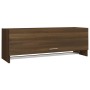 Armario madera contrachapada roble marrón 100x32,5x35 cm en Armarios roperos | Comprar online en Foru.es