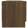 Armario madera contrachapada roble marrón 100x32,5x35 cm en Armarios roperos | Comprar online en Foru.es
