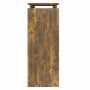 Mesa consola madera contrachapada roble ahumado 80x30x80 cm en Mesas auxiliares | Comprar online en Foru.es