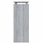 Mesa consola madera contrachapada gris Sonoma 80x30x80 cm en Mesas auxiliares | Comprar online en Foru.es