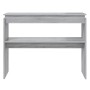 Mesa consola madera contrachapada gris Sonoma 102x30x80 cm en Mesas auxiliares | Comprar online en Foru.es